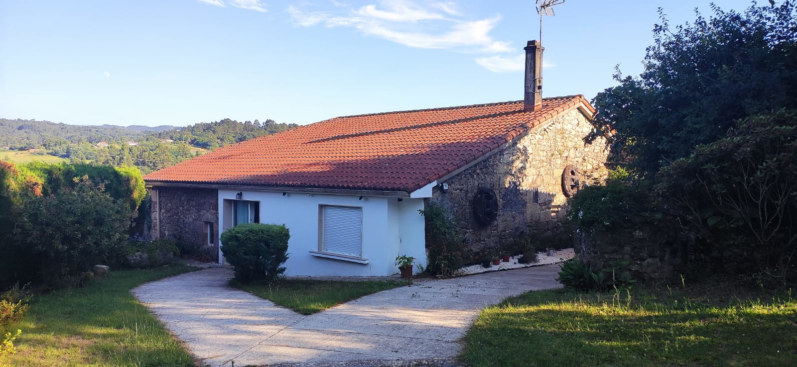 Vista exterior de Casa Vaz en Pontevedra